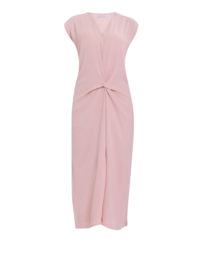 Lucinda Sleeveless V-Neck Midi Dress