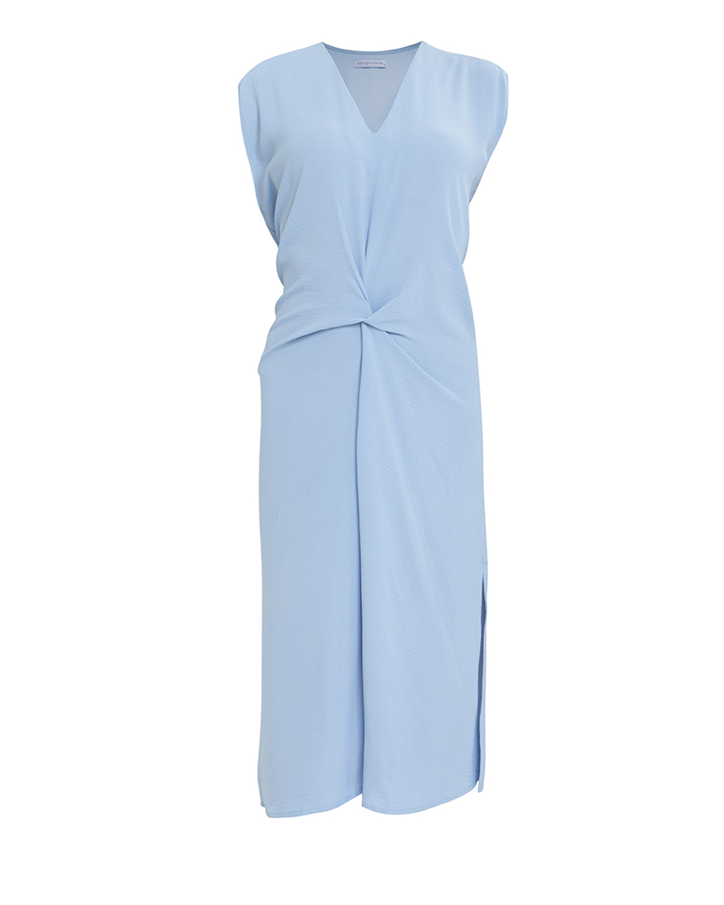 Lucinda Sleeveless V-Neck Midi Dress