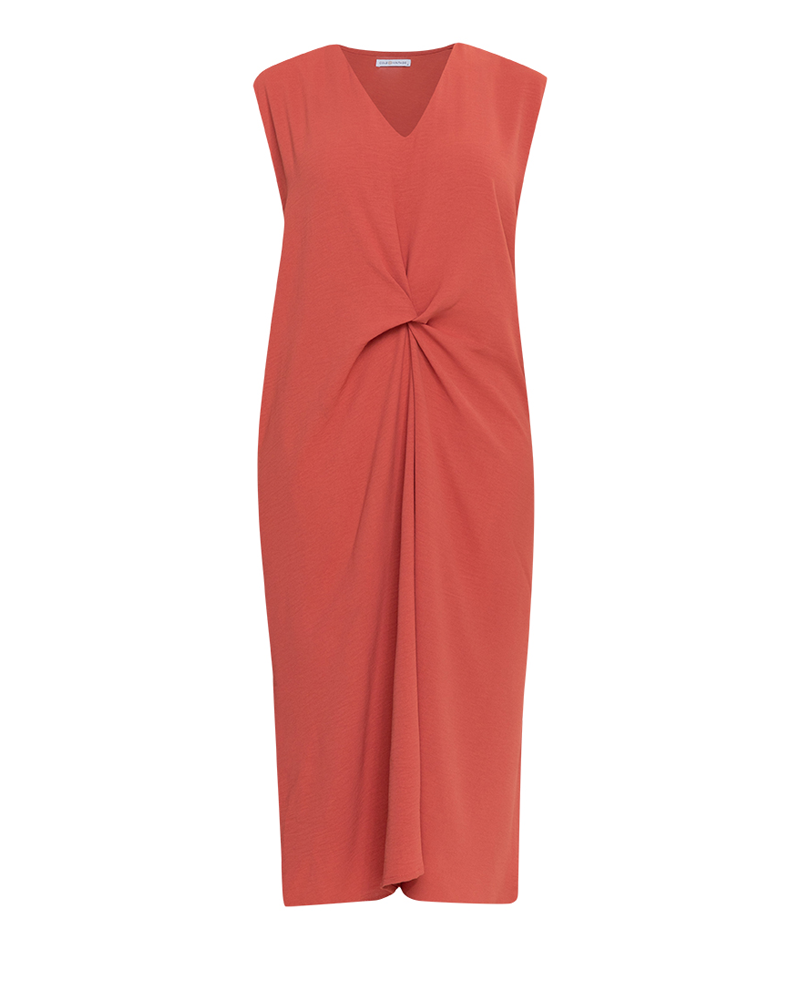 Lucinda Sleeveless V-Neck Midi Dress