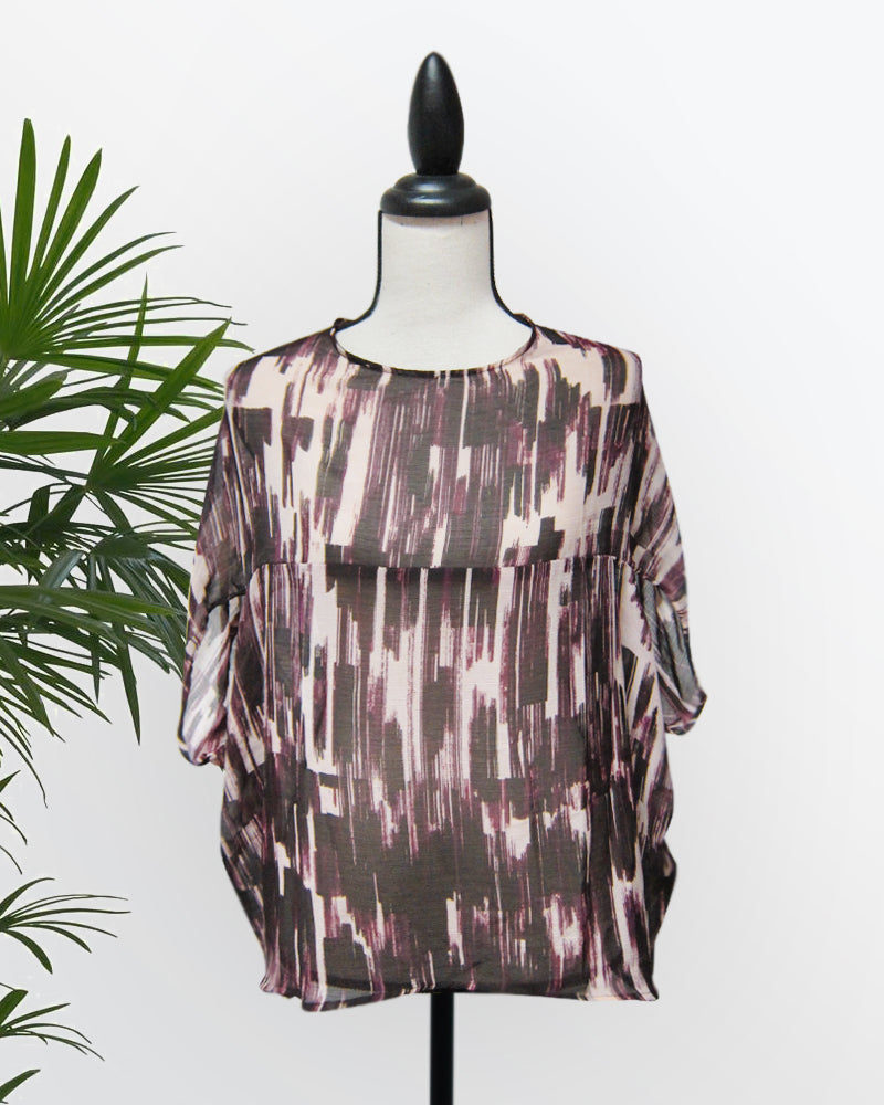 Maryam Printed Top - Cole Vintage