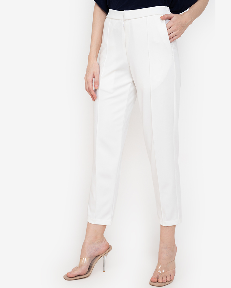 Milano Tapered Ankle-Length Pants