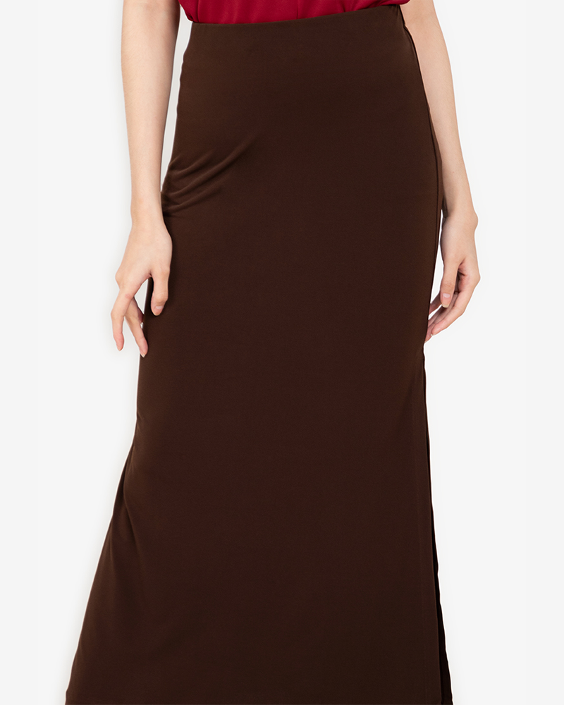 Nicola Side-Slit Maxi Skirt