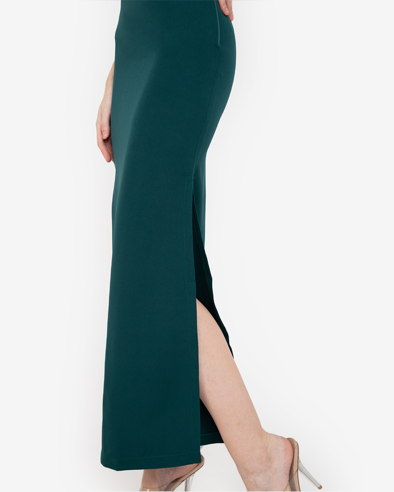Nicola Side-Slit Maxi Skirt