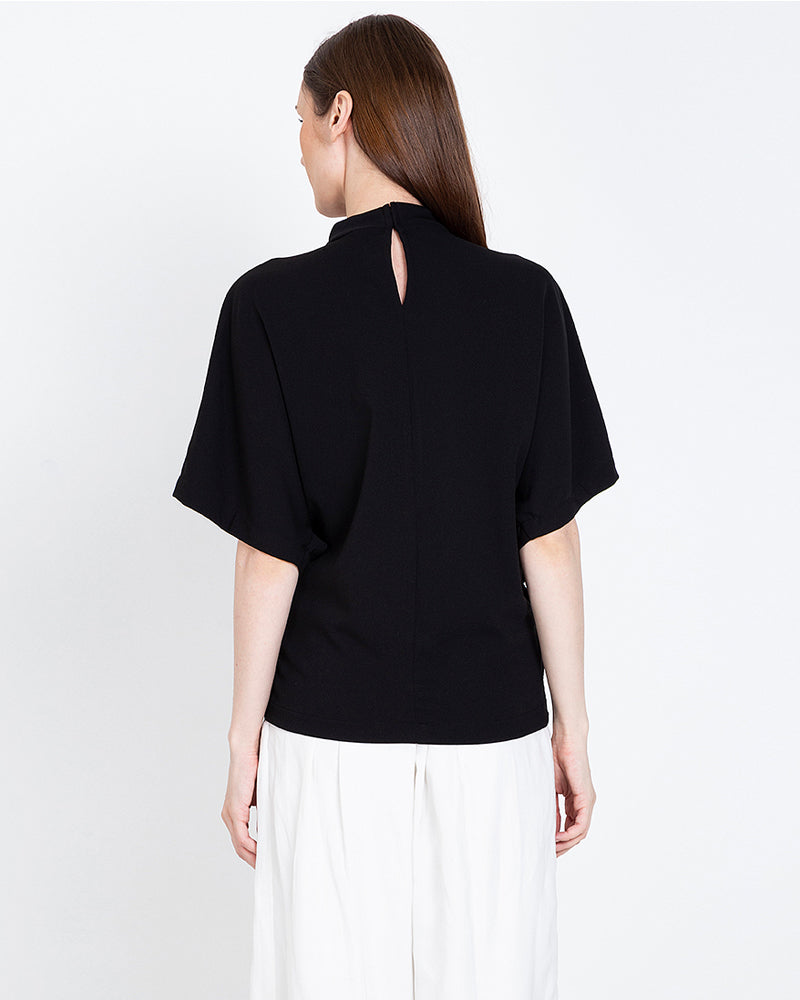 Oltman Short Sleeves Neocrepe Top