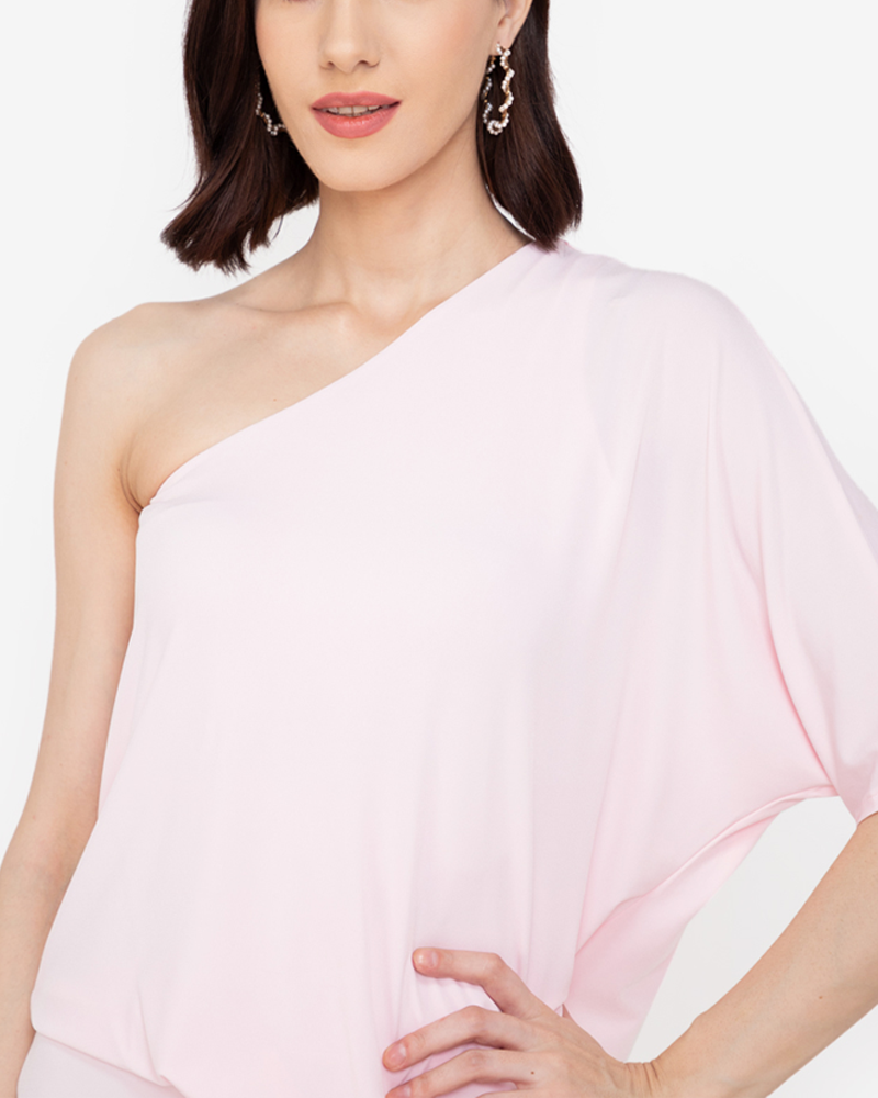 Paulette One-Shoulder Bodycon Dress