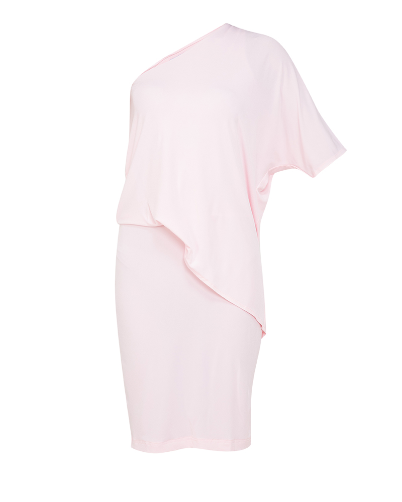 Paulette One-Shoulder Bodycon Dress