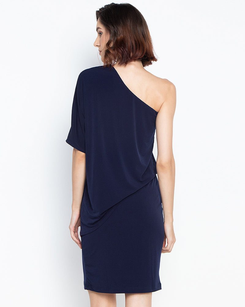 Paulette One-Shoulder Bodycon Dress