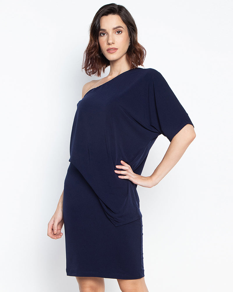 Paulette One-Shoulder Bodycon Dress