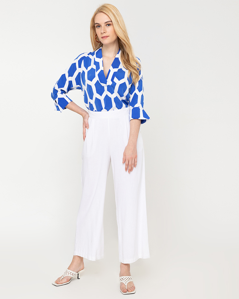 Ryleigh Flared-Sleeve Top