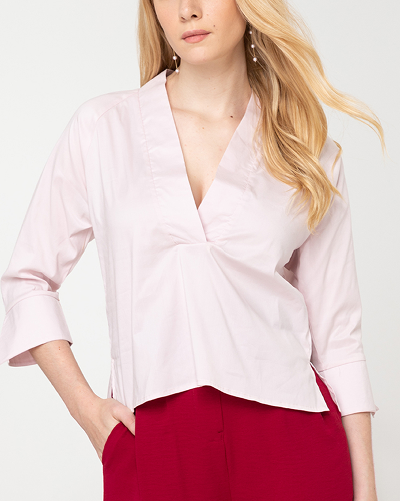 Ryleigh Flared-Sleeve Top