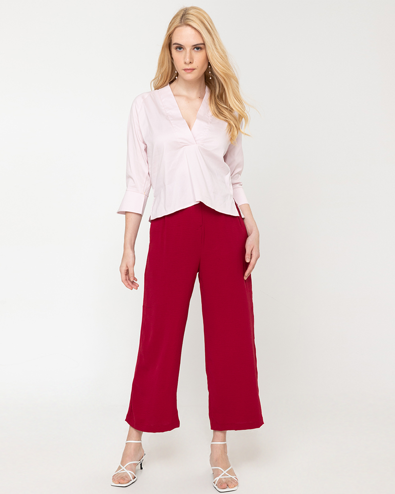 Ryleigh Flared-Sleeve Top