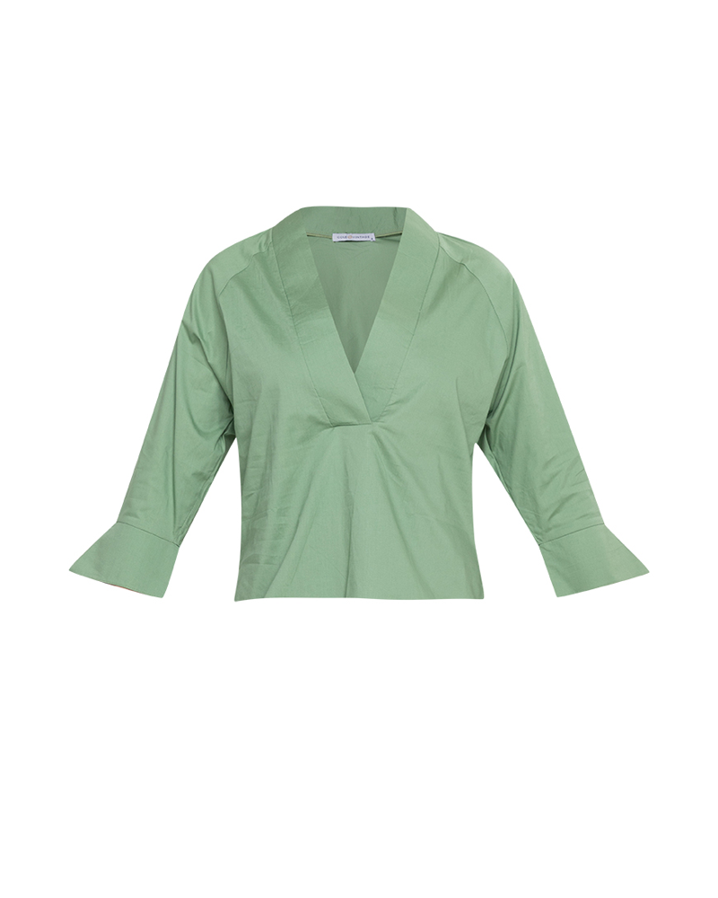 Ryleigh Flared-Sleeve Top