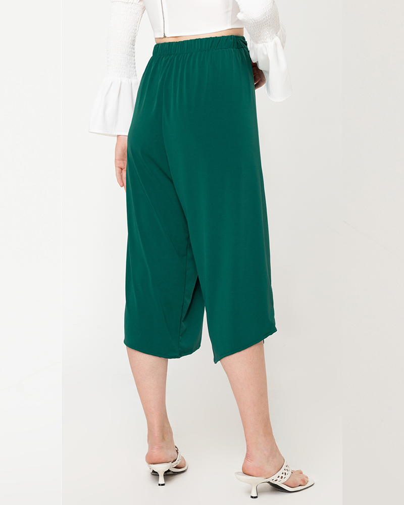 Sigrid Drawstring Waistband Jersey Culottes
