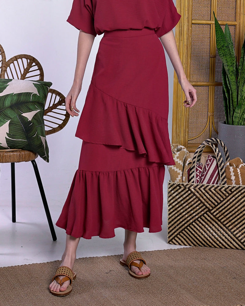 KIARA MAXI SKIRT - Cole Vintage