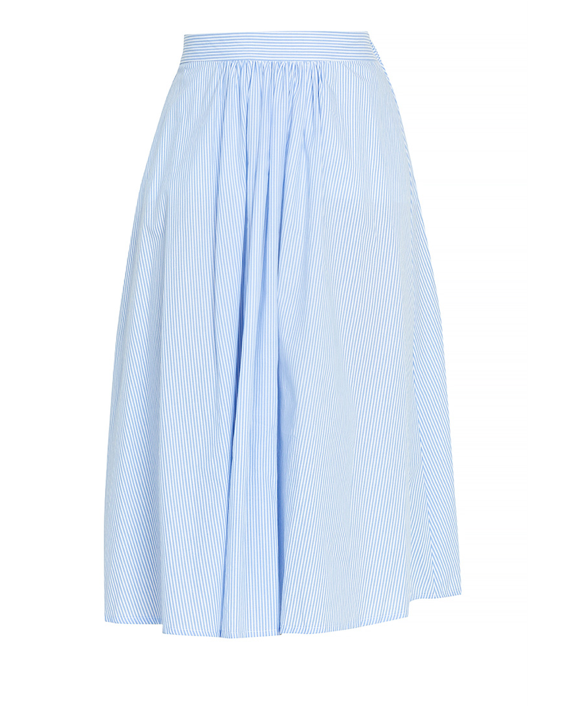 Skylar Pleated A-Line Skirt