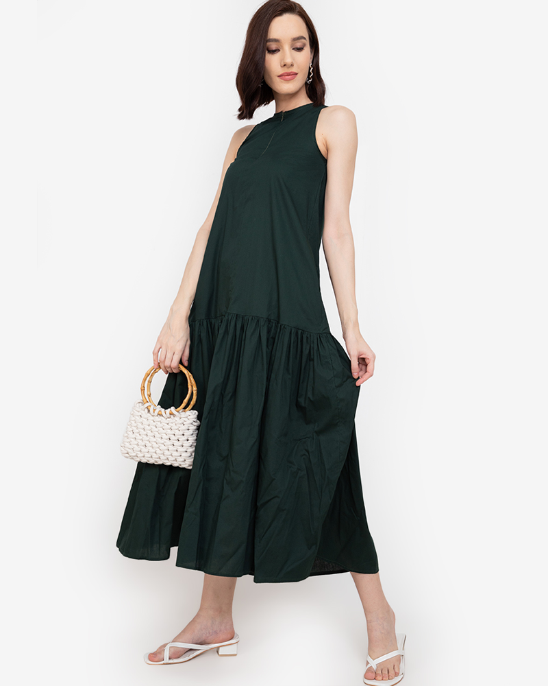 Ysenia Tiered Pocket Maxi
