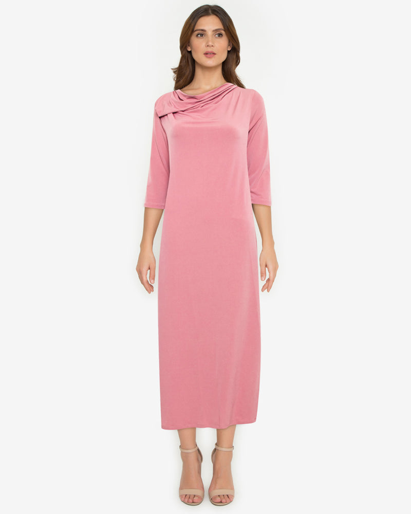 Zylina Maxi Cowl Neckline Dress