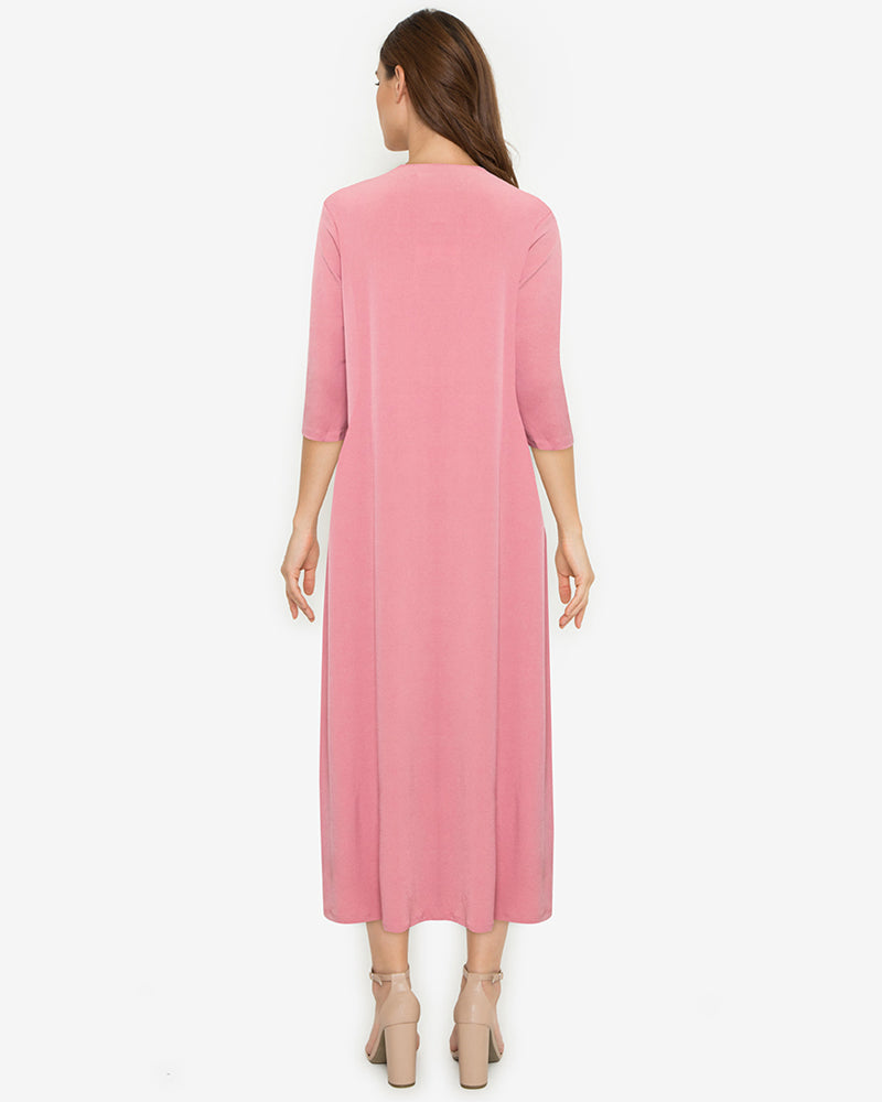 Zylina Maxi Cowl Neckline Dress