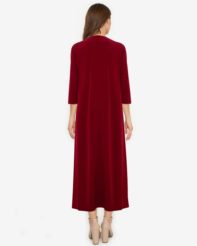 Zylina Maxi Cowl Neckline Dress
