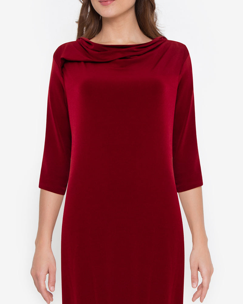 Zylina Maxi Cowl Neckline Dress