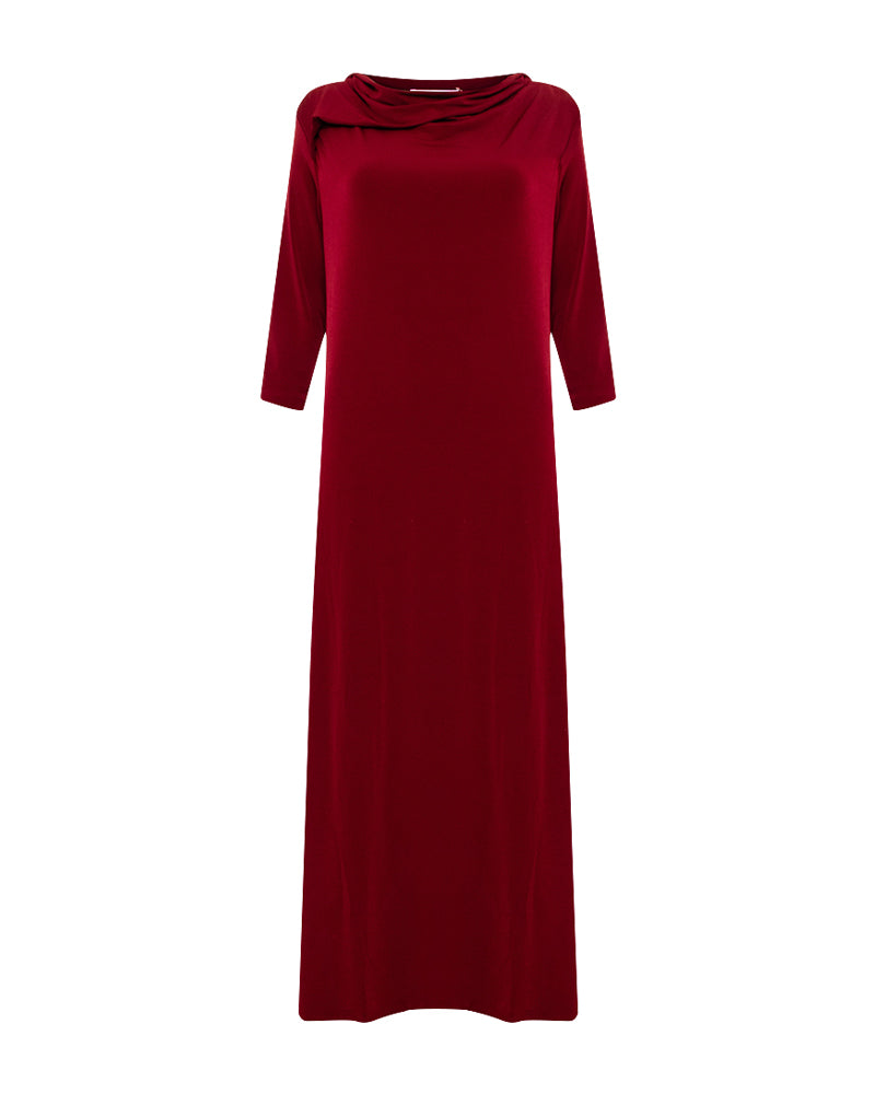 Zylina Maxi Cowl Neckline Dress