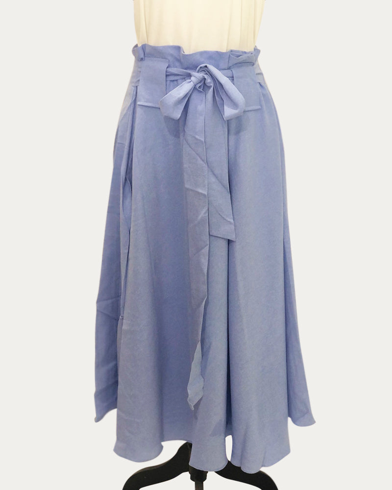 Amarantha Chambray Maxi Skirt
