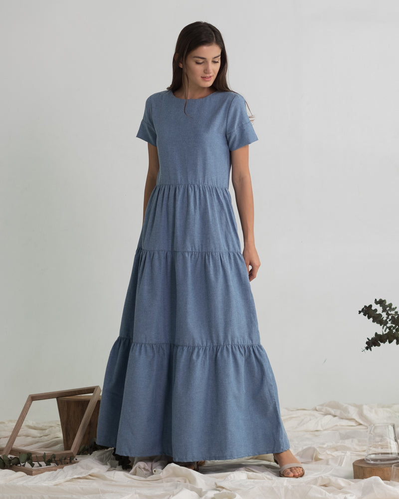 GABRIELLA MAXI DRESS - Cole Vintage