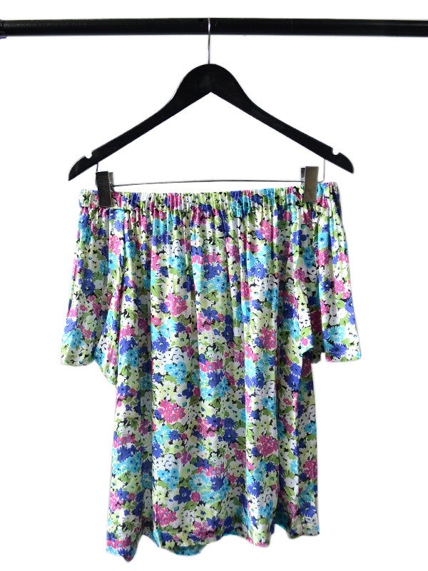 HAVEN FUCHSIA/MINT TOP - Cole Vintage