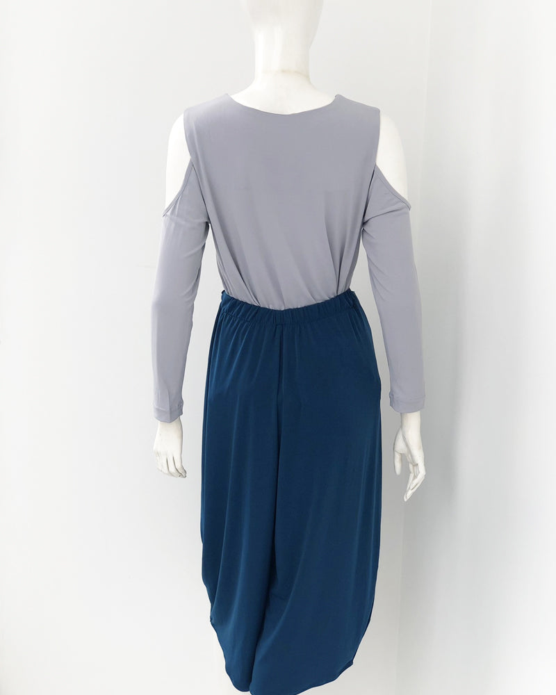 Sigrid Drawstring Waistband Jersey Culottes