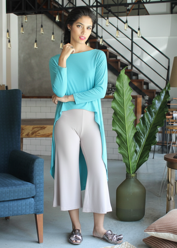 Rosaleen Long Back Top - Cole Vintage