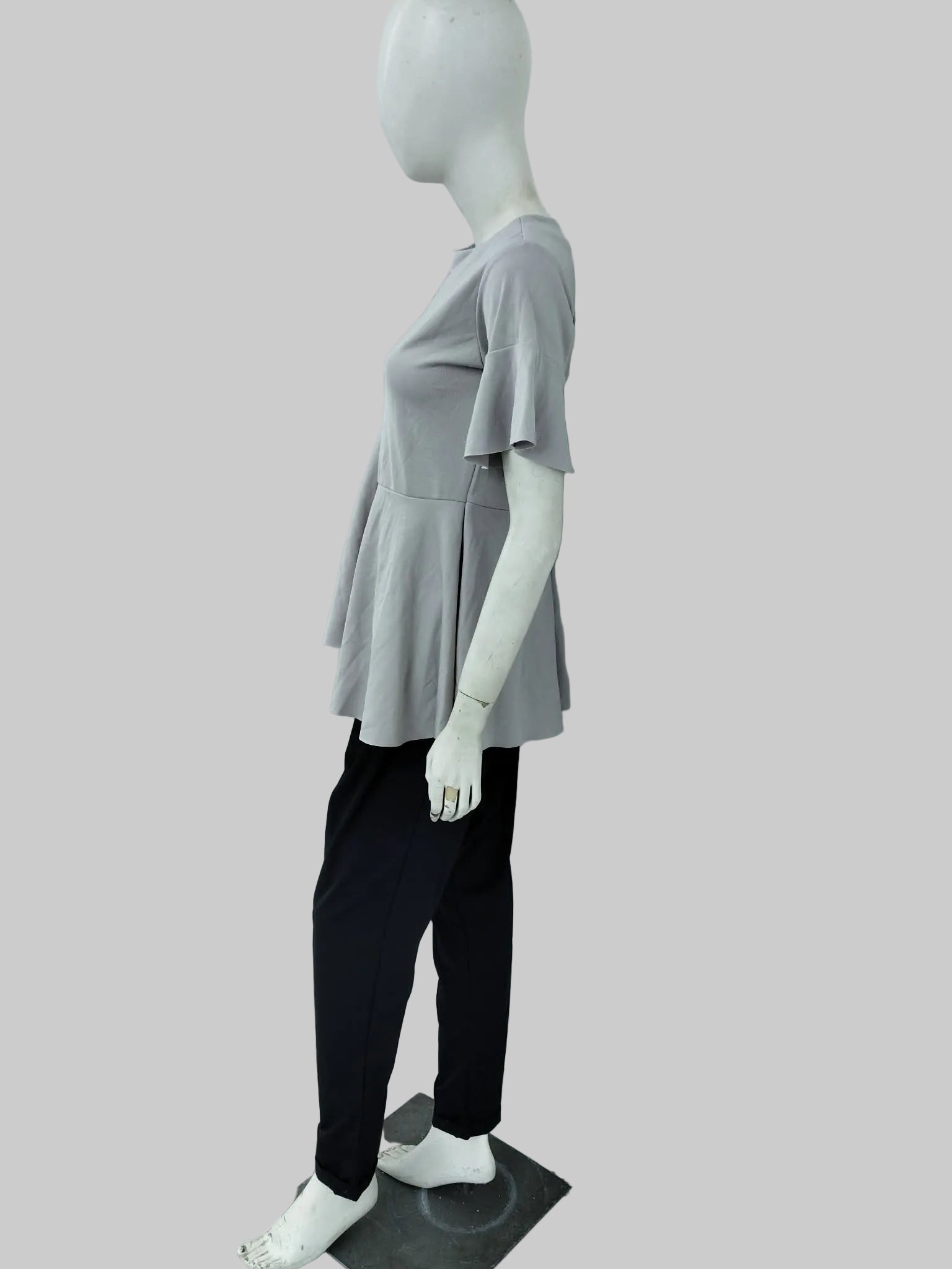 Sandria Uneven Hem Top - Cole Vintage