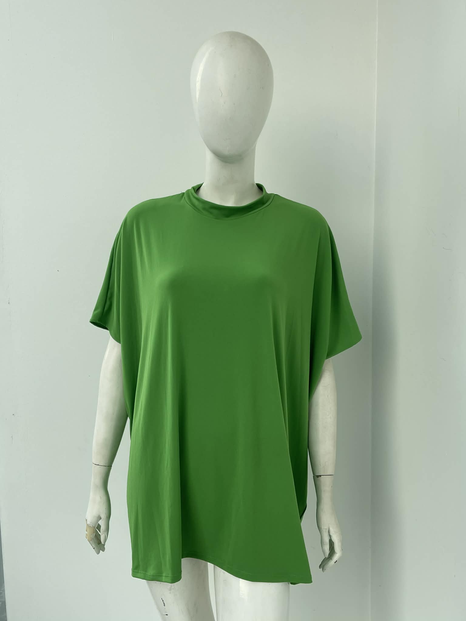 Kaelen Back-Slit Jersey Top - Cole Vintage