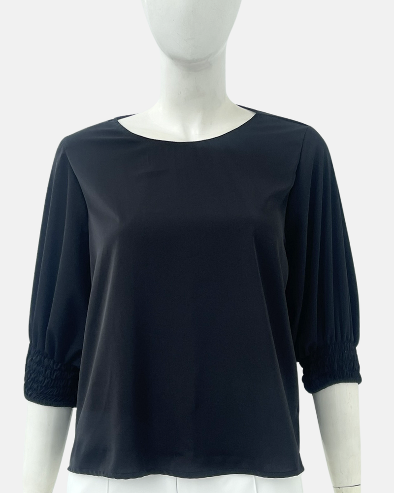 Inara Shirred Cuff Sleeves Top