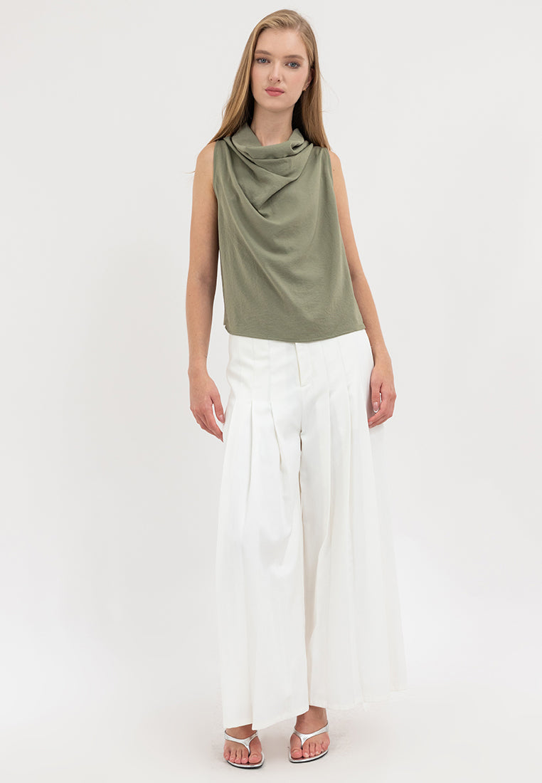 Alodie Cowl Neckline Top