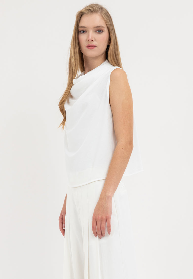 Alodie Cowl Neckline Top