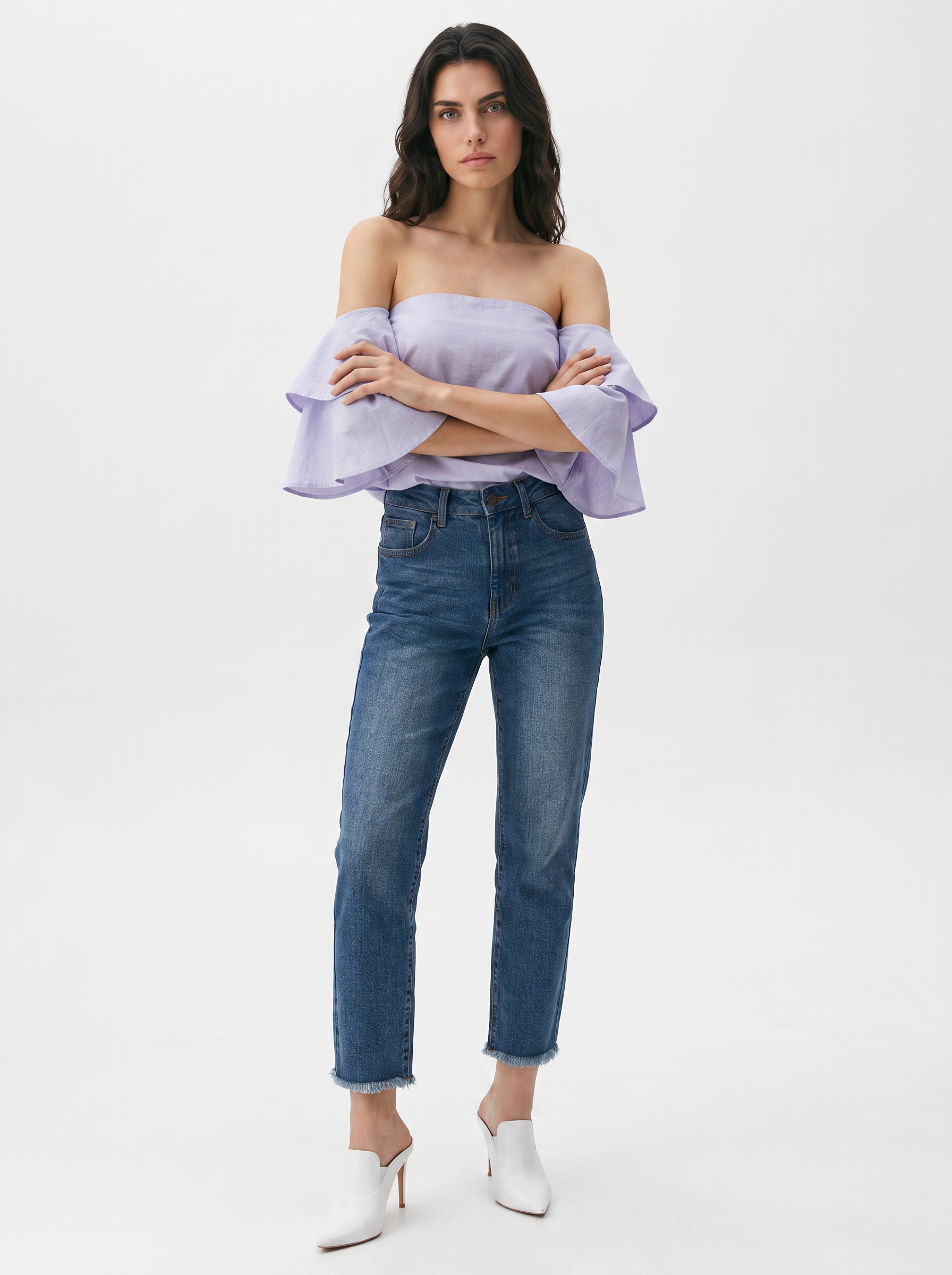 Feruza Off Shoulder Top - Cole Vintage