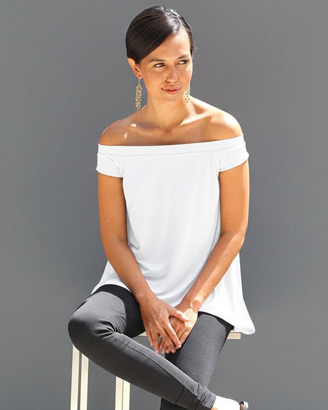 MARTHA OFF SHOULDER TOP - Cole Vintage