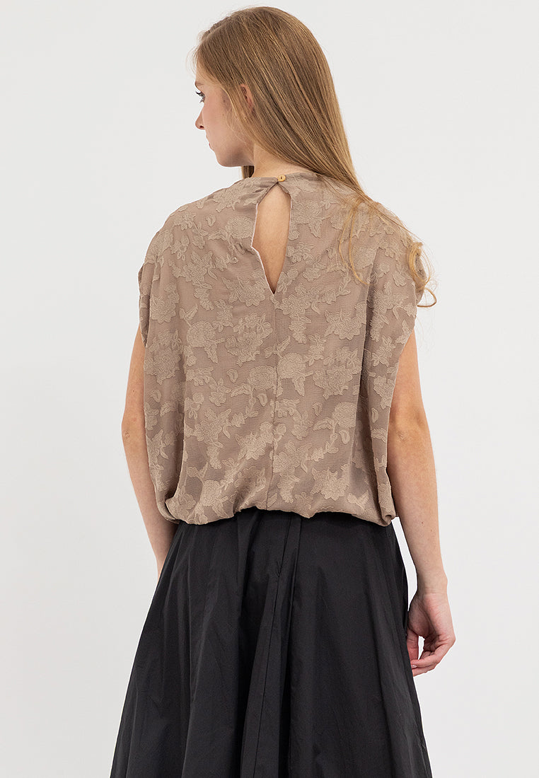 Hera Short Sleeves Lace Top
