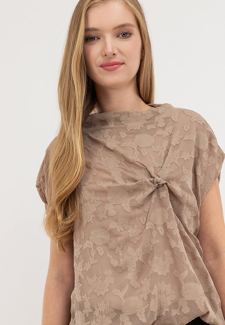 Hera Short Sleeves Lace Top