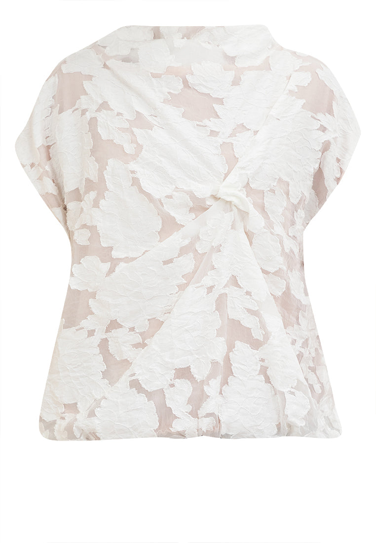 Hera Short Sleeves Lace Top