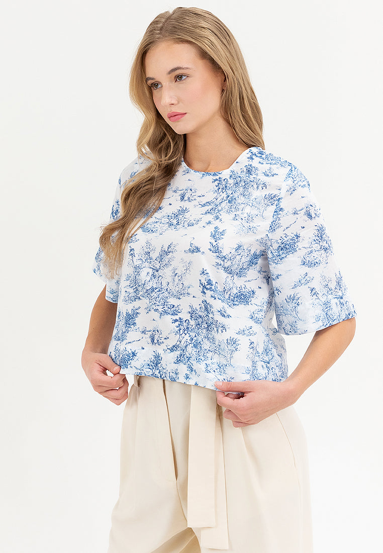 Kyra Short Sleeves Loose Top