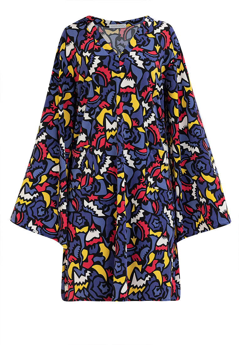 Leah Long Sleeves Short Dress