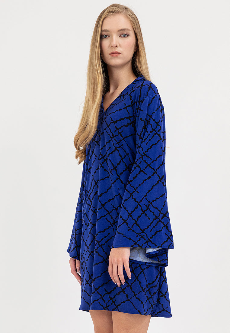 Leah Long Sleeves Short Dress