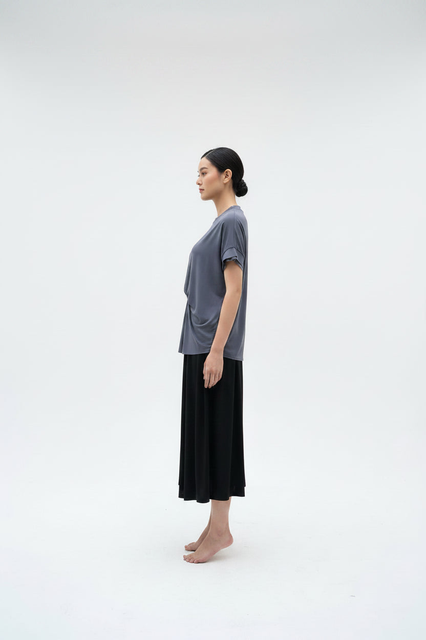 Ula Short Sleeves Jersey Top - Cole Vintage