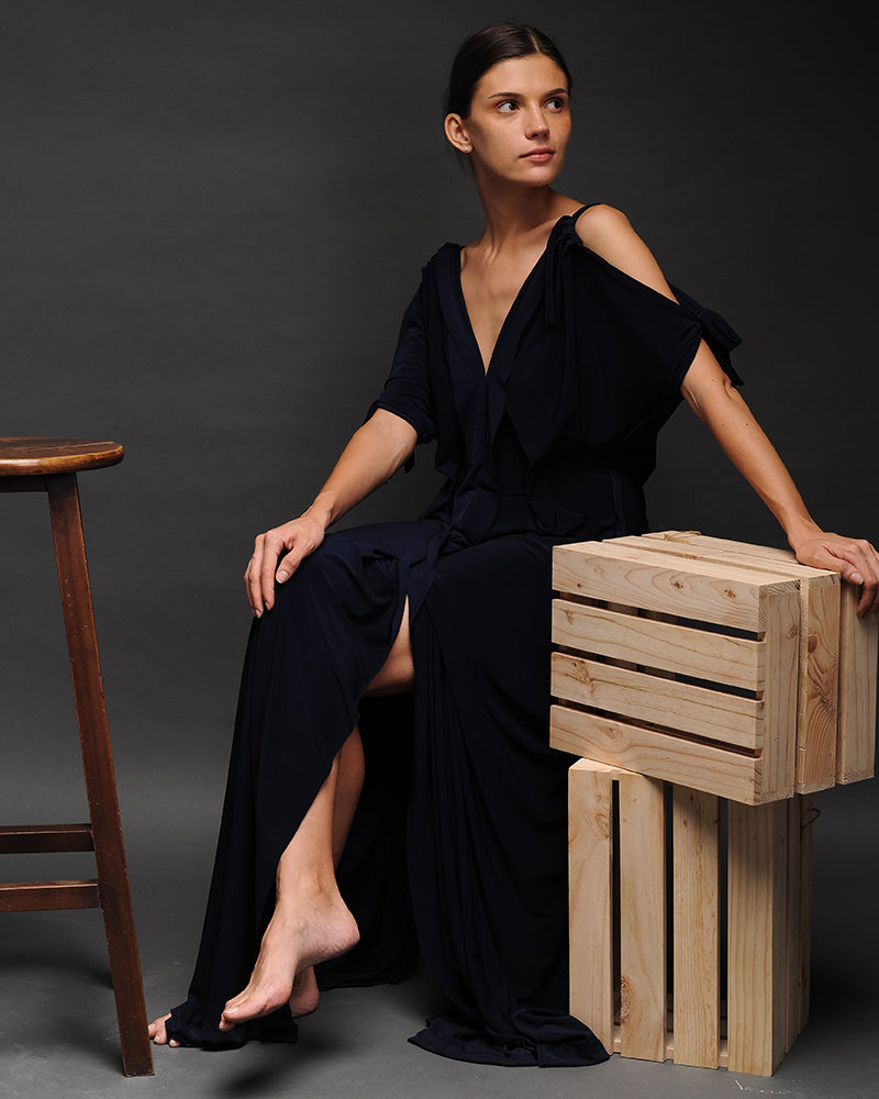 SENA MAXI DRESS - Cole Vintage