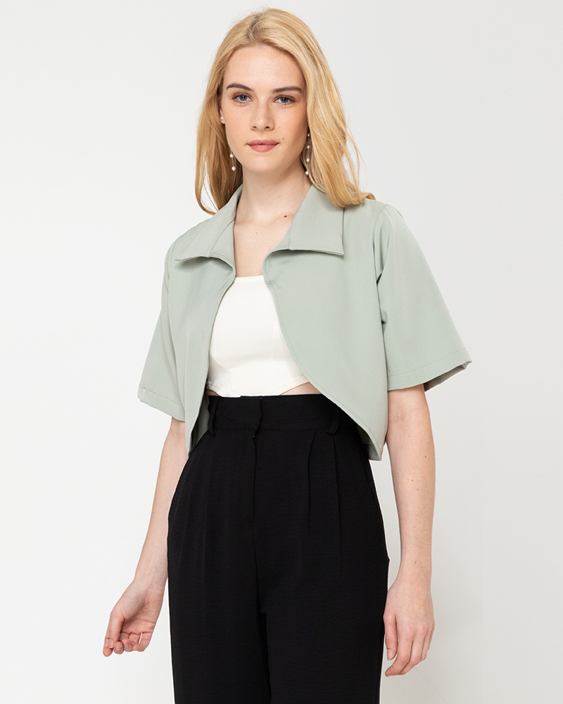 Irania Cropped Coat