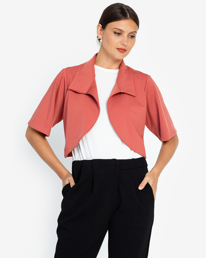 Irania Cropped Coat