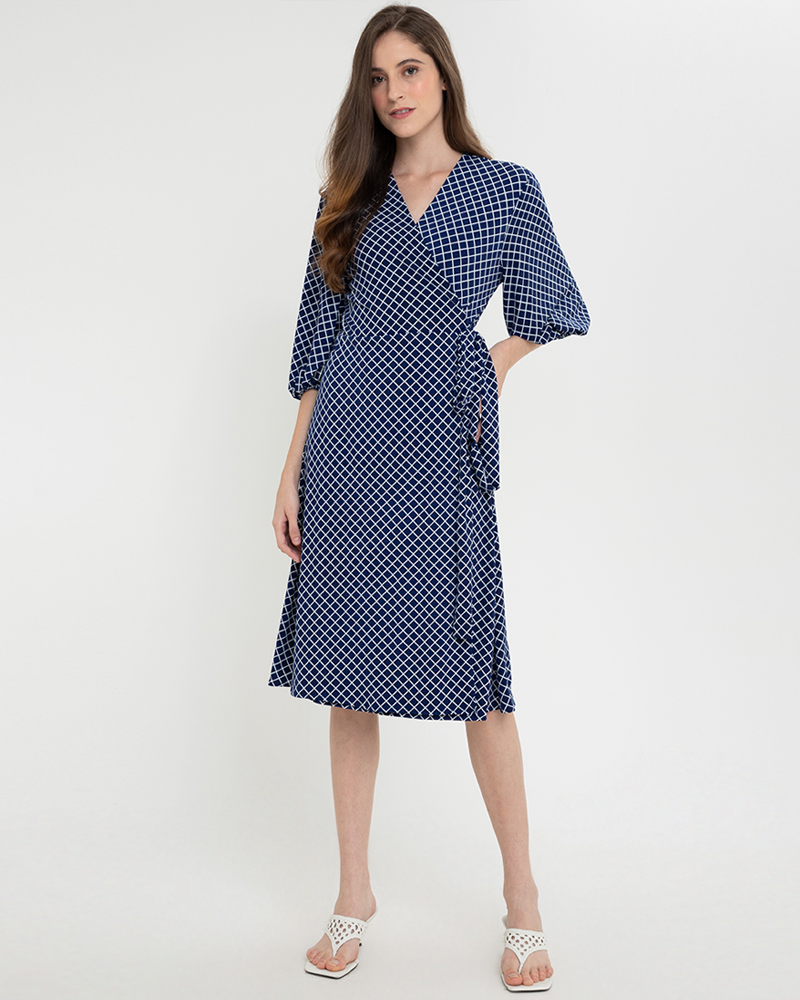 Selene Wrap Dress Cole Vintage
