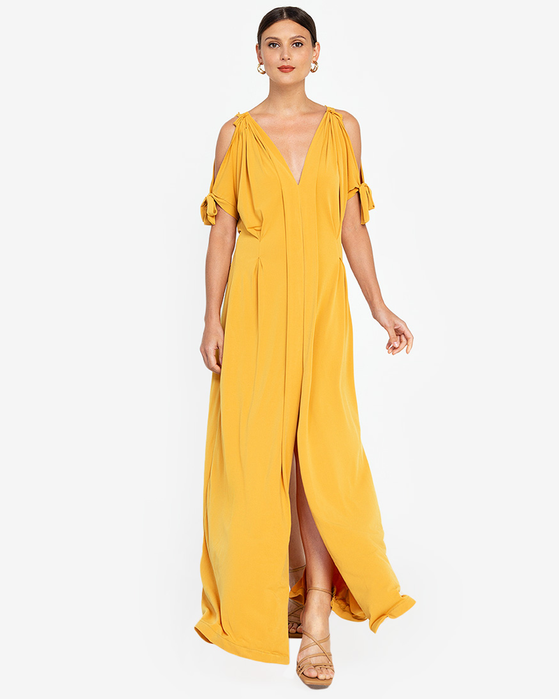 SENA MAXI DRESS - Cole Vintage